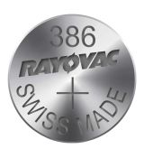 Batéria RAYOVAC 386 hodinková